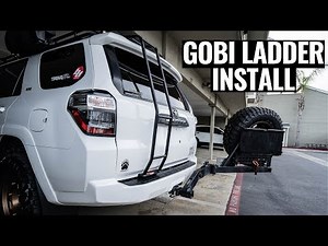 GOBI LADDER INSTALL ON A 5TH GEN 4RUNNER