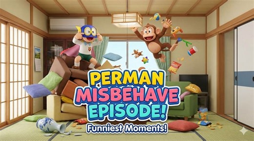 Perman Ki Masti: The "Misbehave" Episode! 🦸‍♂️📺😂 Humara hero Mitsuo duniya toh bacha leta hai, par jab woh khud masti ke mood mein aata hai, toh sabse badi gadbad hoti hai! Kisko Perman ka yeh classic "Misbehave" episode yaad hai? Jab Perman aur uske Copy Robot ne milkar pura ghar sar par utha liya tha! 🌪️ Bachpan mein Mitsuo aur Booby ki aisi shaitaniyan dekh kar kis kis ko maza aata tha? Apne us dost ko TAG karo jo hamesha sabse zyada misbehave karta tha aur daant aapko padti thi! 👇🤣 #Pe