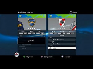 FIFA 09 (PS2) Gameplay - Boca Juniors vs River Plate