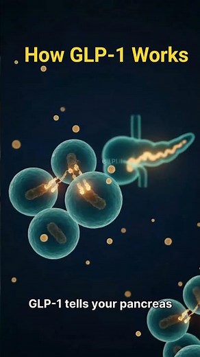 GLP-1 explained in 60 seconds #shorts