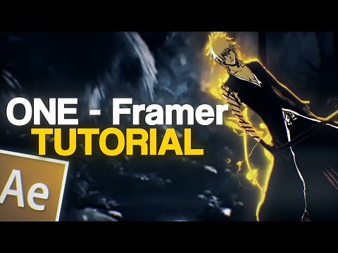 One Framers in After Effects! | Editing Tutorial