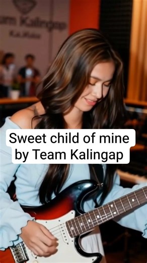Sweet child of mine guitar cover by Team Kalingap AI studio