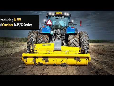 Introducing New MeriCrusher MJS-244 STG_DTG PTO forestry mulcher and forestry tiller