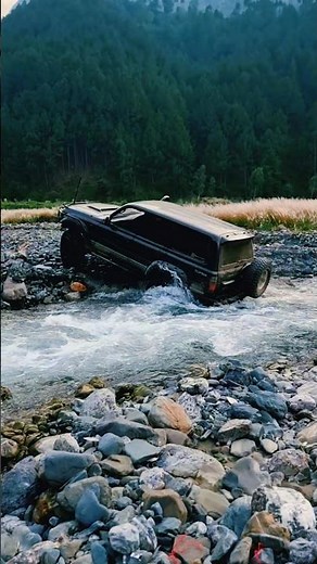 "Adventure in the Mountains | 80 Series River Crossing"