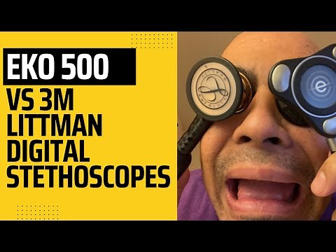 Eko Core 500 vs 3M Littmann Core Digital Stethoscopes Review