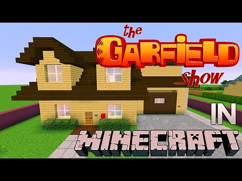 Minecraft: Garfield Show House Tour