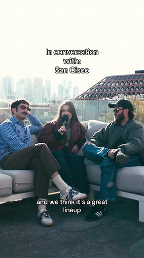 We sat down for a chat with @San Cisco ahead of their upcoming tour next month 🖤 Final tickets selling fast!
