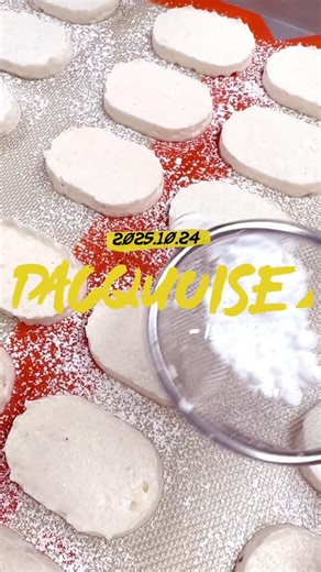 Dacquoise is back for you to enjoy at home! Made with almonds and...