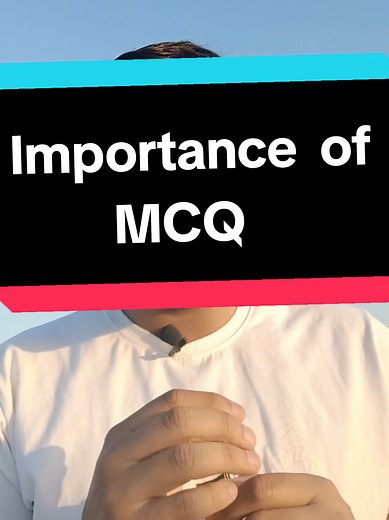 importance of MCQ #study #samakahmed786 #exams #papers #breakingnews #matric #samakahmed