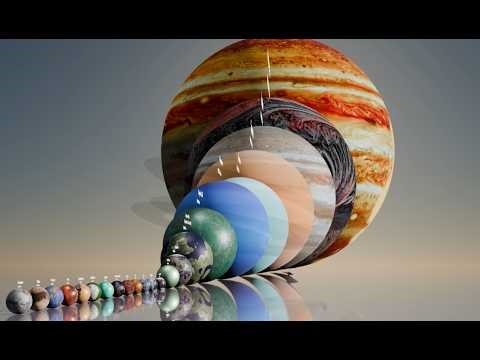 Universe Size Comparison 2026 (4K) | Solar System vs Exoplanets