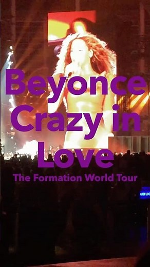 Beyoncé Crazy In Love LIVE Miami 2016 🔥 (Formation Tour Opening Night)