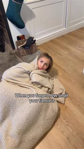 🥀 Chloe May 🥀 on Instagram: "So smol 🥹 • • • • • #fyp #viral #couple #prank #reel"