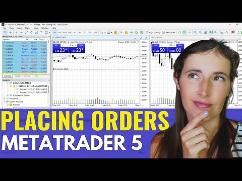 MT5 Order Types Explained for Beginners | How to Trade with MetaTrader 5 (Full Demo)