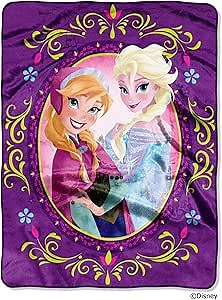 Disney's Frozen, "Nordic Love" Silk Touch Throw Blanket, 46" x 60", Multi Color