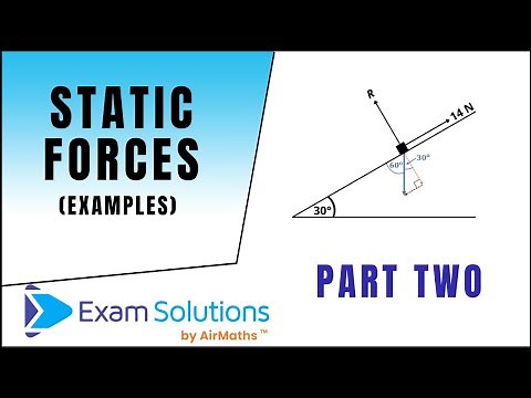 Static Forces (3 examples) | ExamSolutions