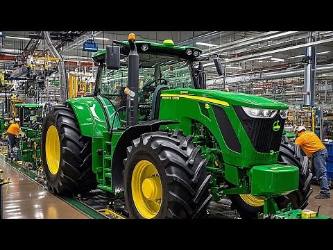 John Deere Tractor Production Tour - World’s Largest Factory