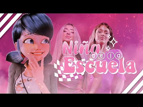 NIÑA DE LA ESCUELA-Lola Indigo,TINI,Belinda-Miraculous Ladybug - colaboración con Miraculous Bogabug