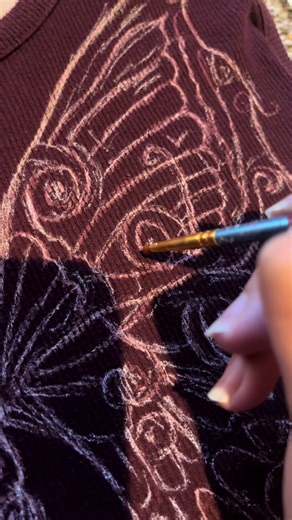 Creative Bleach Design on Tank Top Tutorial