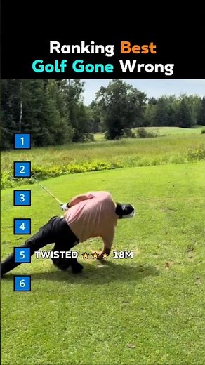 Ranking Best Golf Gone Wrong Moments ❌