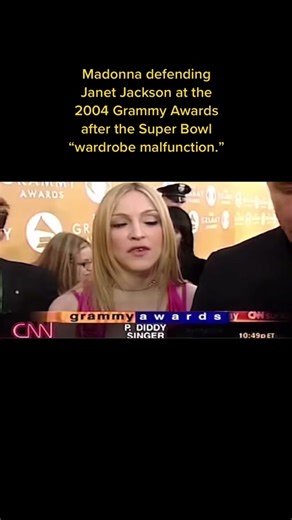 Madonna Defends Janet Jackson at 2004 Grammys