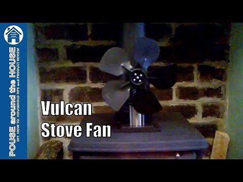Vulcan Stove Fan Stirling Engine Powered. Demo and Overview.