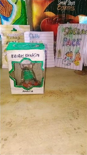 unbox the home made Kakashi 3d model please like and subscribe #shorts#viral