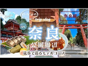 【Japan Trip Vlog】Walk and explore the ancient capital of Nara in a day's stay!【NARA Day1】