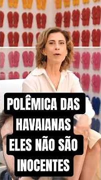 The controversy surrounding Havaianas and Fernanda Torres: they're not innocent. #havaianas