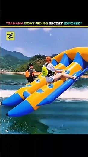 The Truth About This Banana Boat Will Shock You! 😧🍌 || Bananas Ride Gone Wild!" #BananaBoat #SeaRide