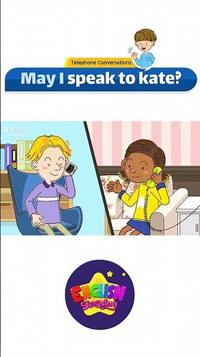[Telephone Conversations] May i speak to kate? - Easy Dialogue - Role Play #shorts