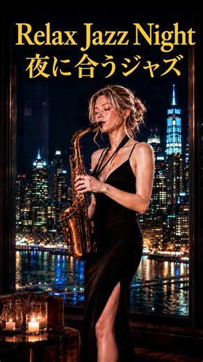 ゆったりと浸る夜のジャズ🎷 #saxophone#夜ジャズ #サックス Relax Jazz ✨｜Saxophone Cozy 🎶12:07 05. Soft Amber Light