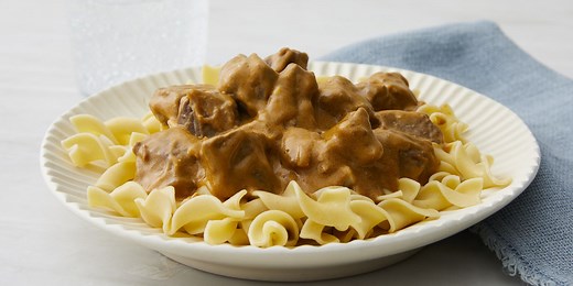 Slow Cooker Beef Stroganoff