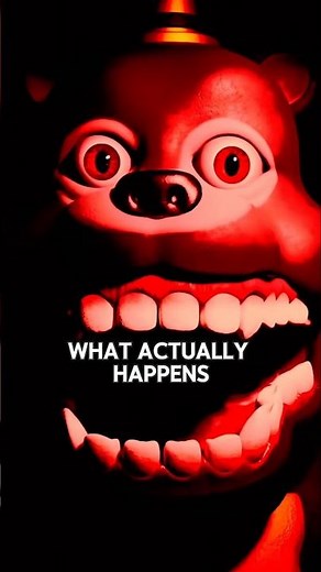 What Happens When It’s GAME OVER? #fnaf #fivenightsatfreddys