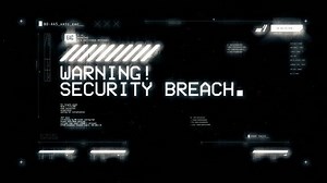 Warning Security Breach System Notification On Stock Footage Video (100% Royalty-free) 1011369647 | Shutterstock