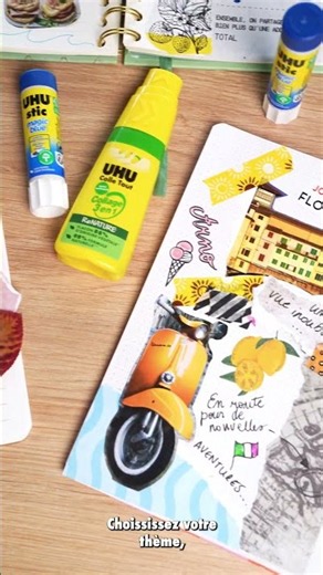 SCRAPBOOKING D'AUTOMNE AVEC UHU