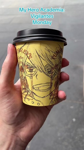 Doodle drawing of the day is Midnight (My Hero Academia: Vigilantes) #coffeecupart #doodledrawing #MyHeroAcademia #myherovigilantes #vigilantesmonday #supportlocal #newcastleupontyne
