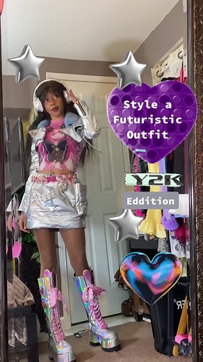 Futuristic Y2K Outfit Inspiration