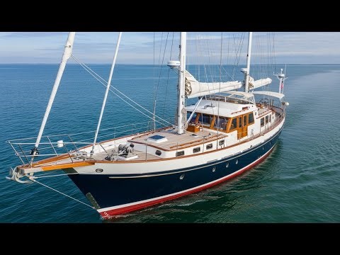 Classic British Trawler Yacht: The Fairways Marine Fisher Series | Timeless Pilothouse Motorsailers