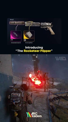 The best gun to deal with Rocketeer in ARC Raiders 😲 #shorts #arcraiders