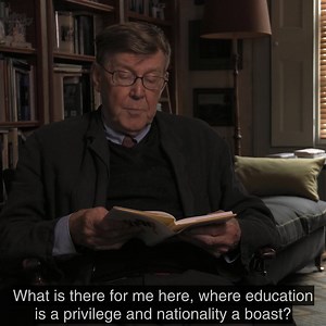 ‘Open your arms England, before it’s too late.’ Here’s a little preview of #Allelujah! read by the one and only Alan Bennett. | National Theatre Live