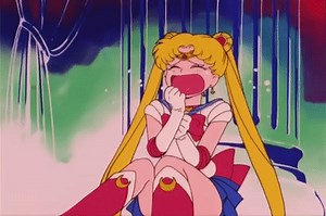 Sailor Moon Crying on Make a GIF