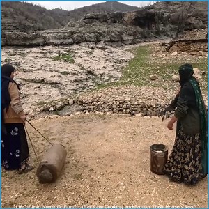 4.9M views · 10K reactions | Life of Iran Nomadic Family After Rain Cooking and Protect Their House’s Roof - Iran Nomadic Life | Food Blog | Facebook