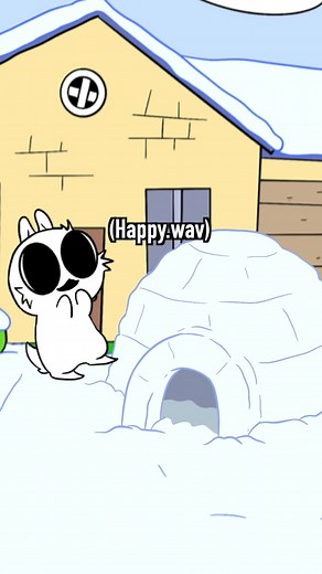 Festive Snow Day Animation with Bip and Gib Thom