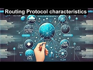 Routing Protocols characteristics Explained: Hop Count, Distance Vector, Link State & VLSM