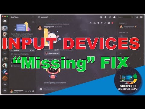 Fix—Discord Input Device "Missing" | Step-by-Step Guide