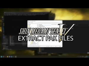 Shin Megami Tensei V Extract Pak Files