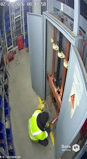 They really need to keep these ducklings away from the electric boxes #electrician #duckling #electricalsafety #funny #duck