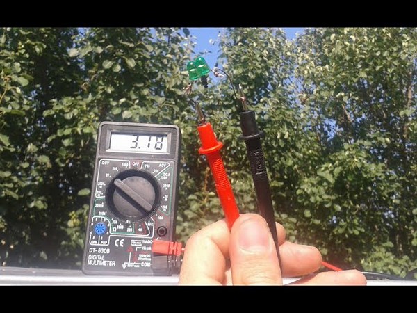 How to make a free energy solar cell using LED