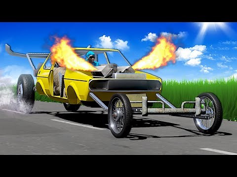 I Built the FASTEST DRAGSTER in the Long Drive!
