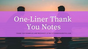 One-Liner Thank-You Notes for Your Besties
